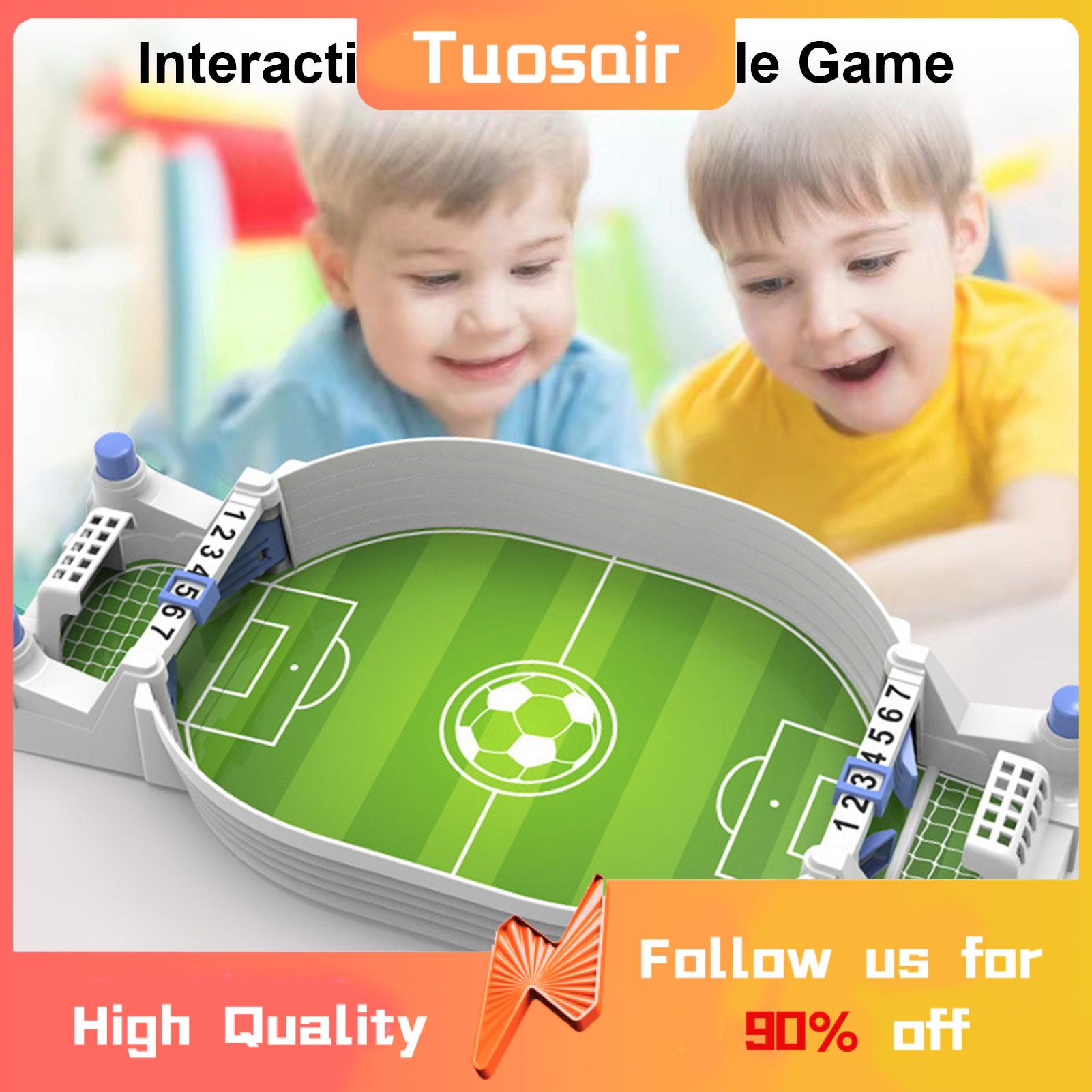 Small Foosball Table Portable Table Soccer Game Set Fun Mini Foosball Toy for Home School