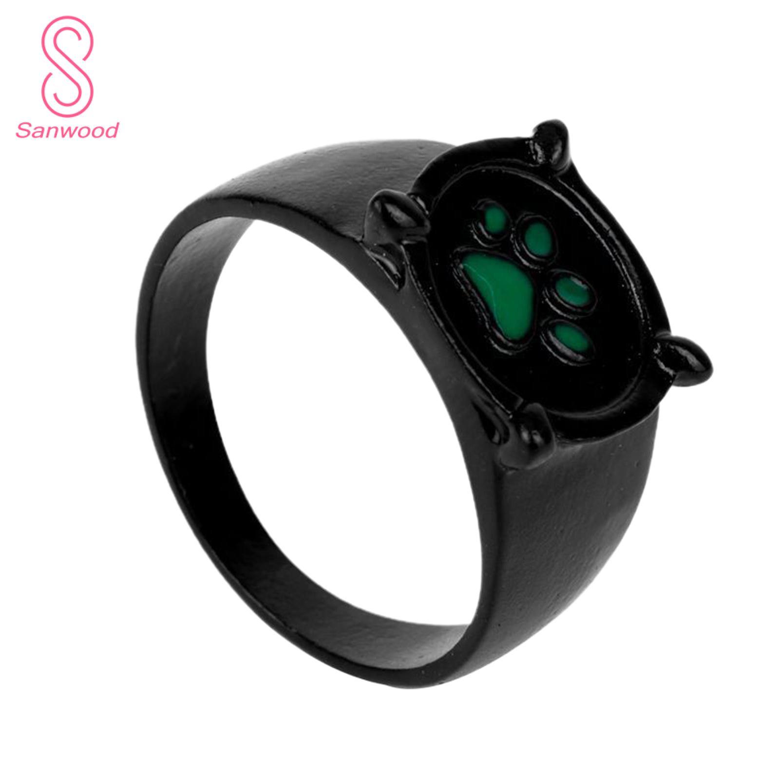 Unisex Ring Electroplated Anime Paw Finger Ring