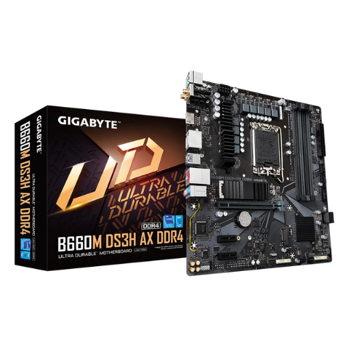 Gigabyte B660M DS3H AX DDR4 12th Gen Motherboard