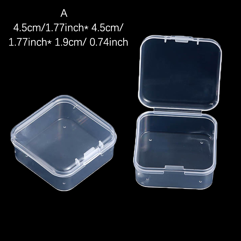Nail Art Storage Box Different size Organizer For Nail Powder Sequins Rhinestones Charms Multi-Functions Nail Box 7 Styles