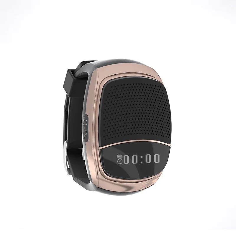 B90 Wrist Wireless Bluetooth Speaker Watch Creative Mini Audio Outdoor Sports Intelligent Display Portable Card Radio Free Calls. 
