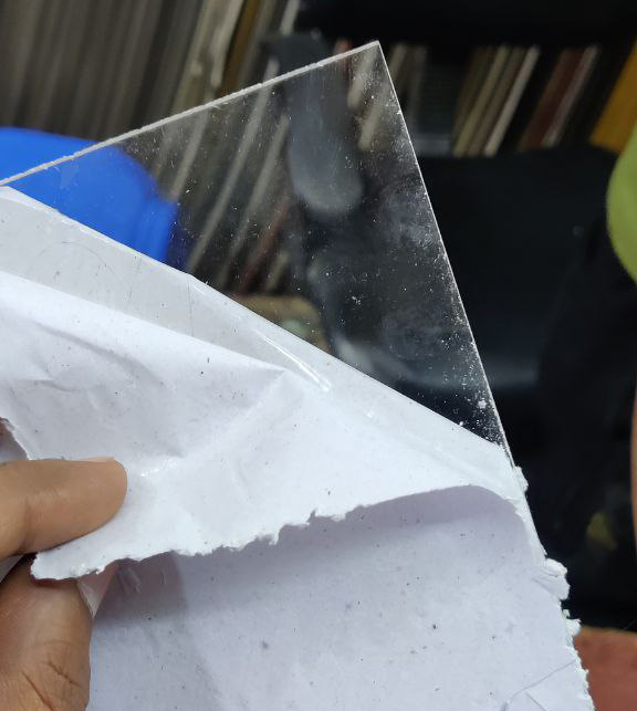 5mm Clear Transparent Acrylic Sheet for Craft and DIY Project 1x1 feet. 