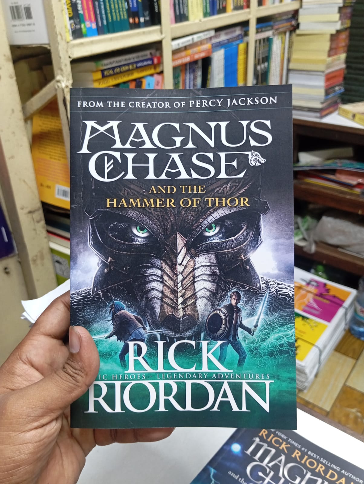 The Magnus Chase and the Gods of Asgard Series Books-1,2,3 (3 Book Set). 