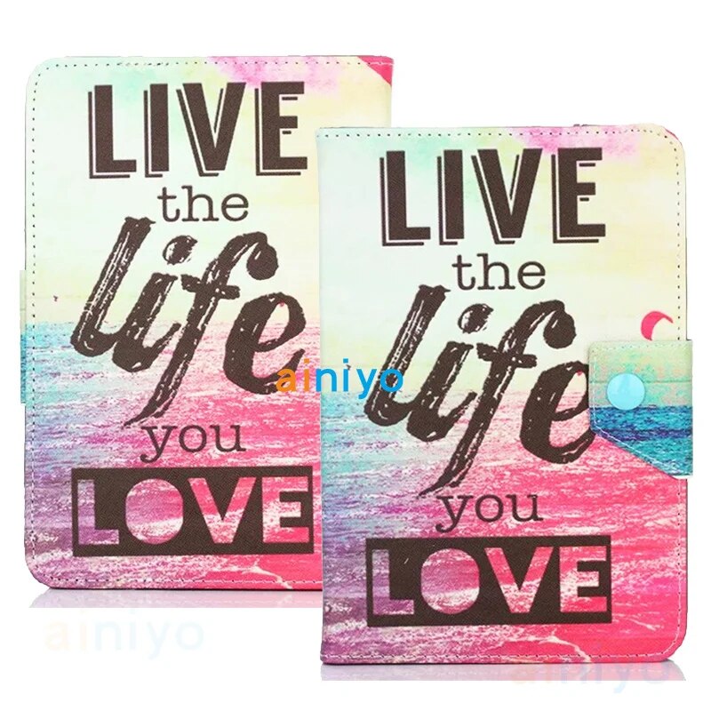 Universal Cover for 7 Inch Tablet Lenovo Tab E7 4 3 7 Essential TB-7504/7304 710/730 Tab 2 A7-30/A7-20 A7-10 A3300 A3500 S5000