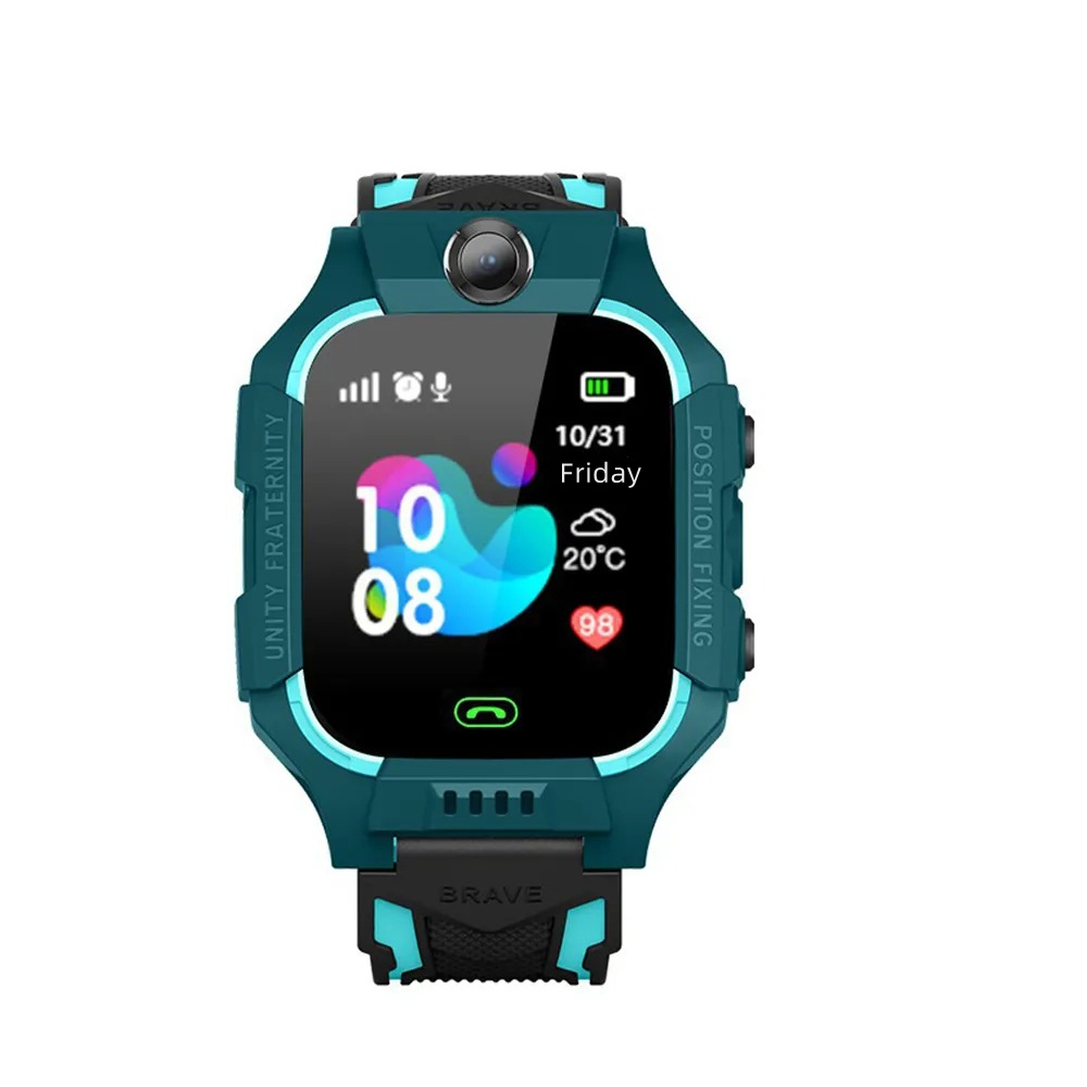 Kids Smart Watch Phone Math Game Flashlight LBS Location SIM Card 2G Call Camera SOS Back Monitor Children Smartwatch Clock Gift. 