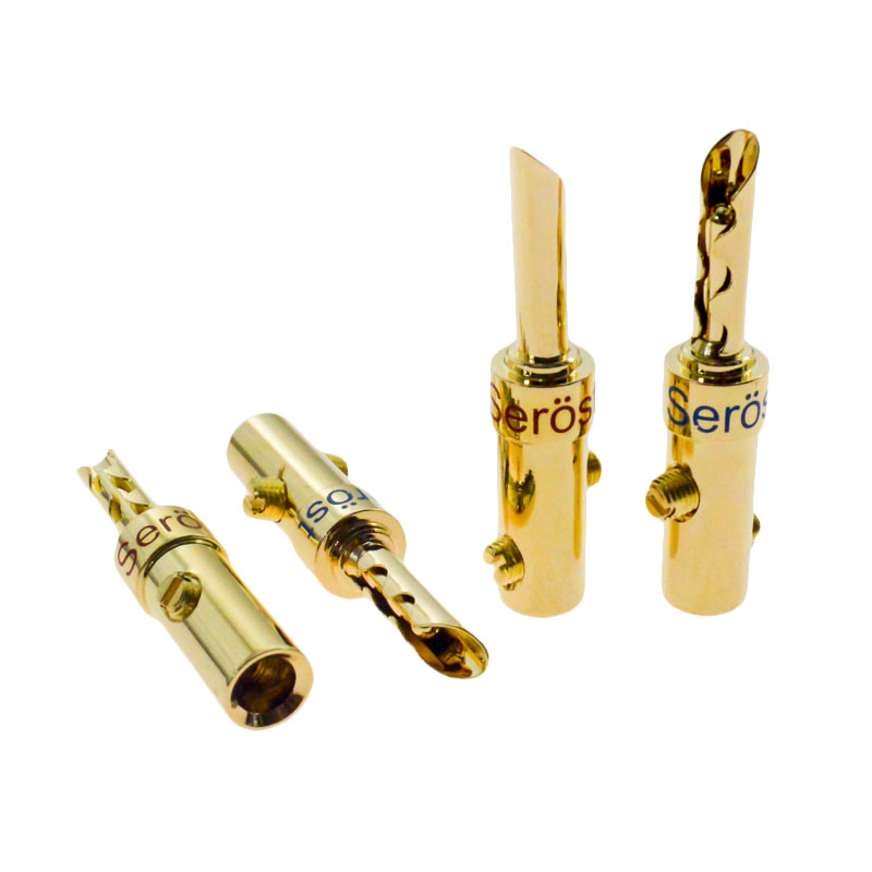 Serost Sweden Amplifier Silver-Plated Banana Audiophile Audio. 