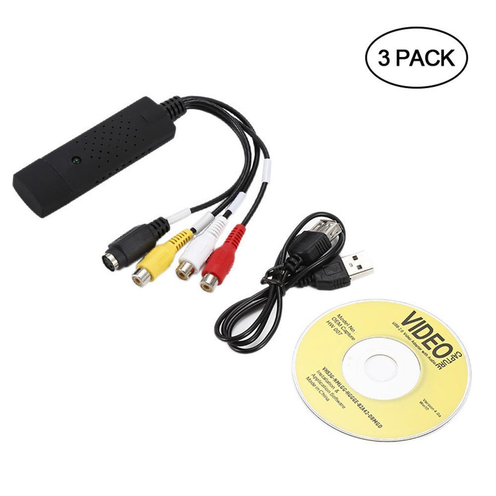 niceEshop Driver Free Version USB 2.0 Video Capture Card/VHS To DVD Converter - VHS Video To Digital DVD Converter Video Capture Card. 