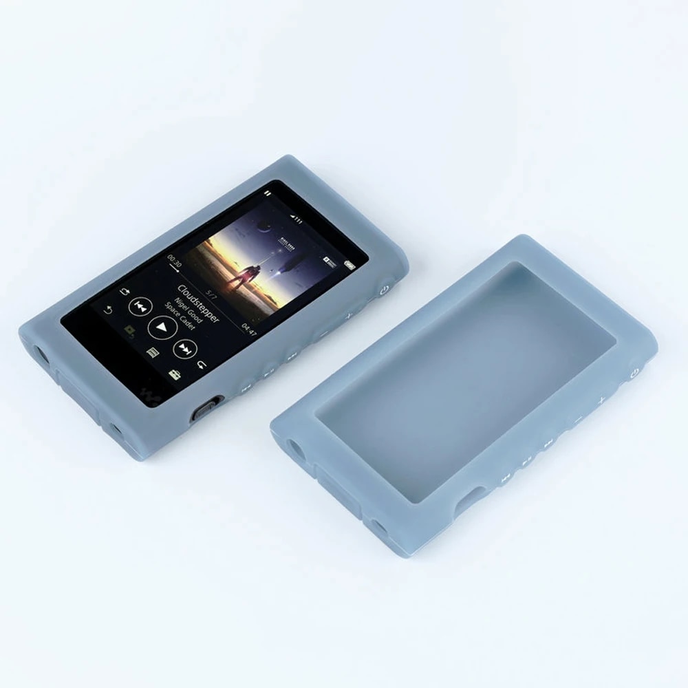 Soft Silicone Protective Skin Case Cover for Sony Walkman NW A55HN A56HN A57HN A50 A55 A56 A57 MP3 MP4 Player Cases. 