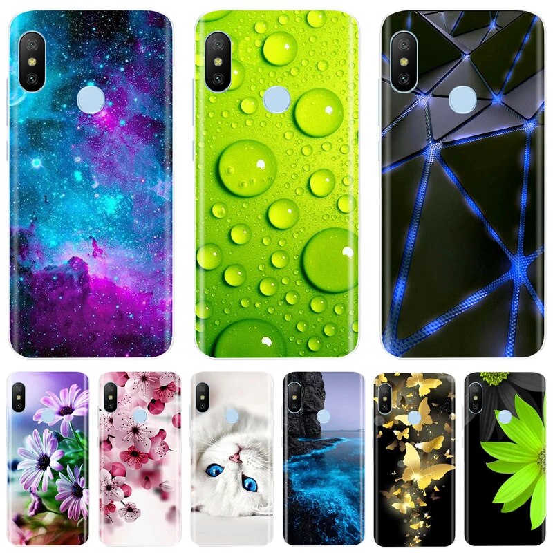 Silicone Case for Xiaomi Mi A2 Lite Case Full Soft Tpu Back Cover Phone Case for Xiaomi Mi A2 Case MiA2 A2Lite Cover Fundas Capa