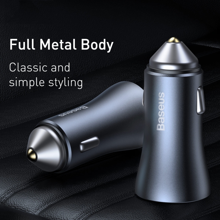 Baseus 40W Car Charger USB Fast Phone Charger with QC 4.0 3.0 Quick Charge Type C PD Charger For iP 14 13 12 Max Pro. 