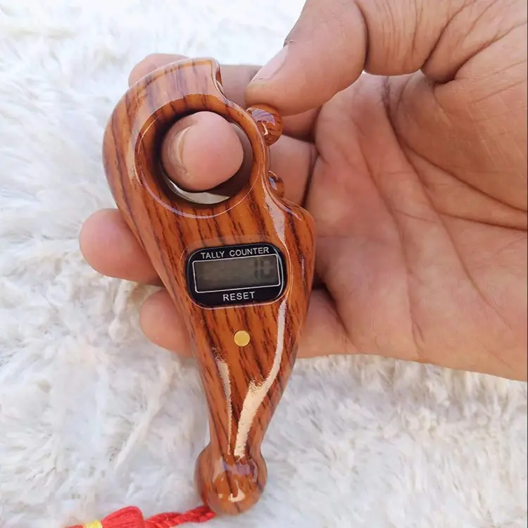 Digital Tasbih With Rotating Beads | Digital Counter Tasbeeh