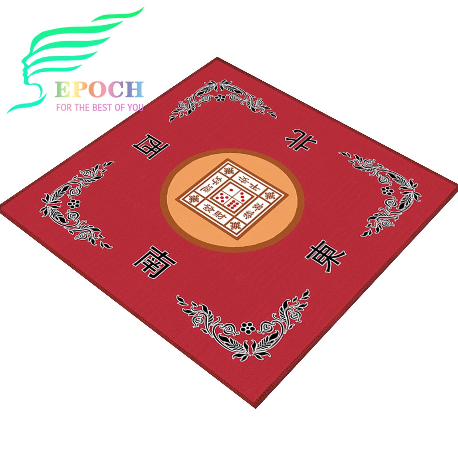 Epoch -slip le Mat -slip Noise Reduction Mahjong le Mat Square Playmat for Domino Mah Jongg Premium Board Game Cover for Gamers Foldable Gaming Pad. 
