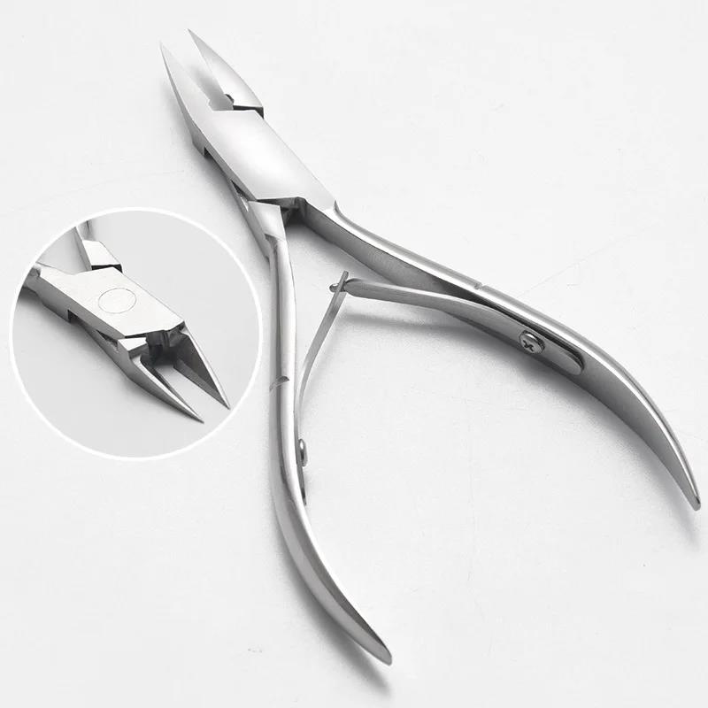 Art cuticle forceps inner growth nail 1 toenail to the sub scissors trimmer nail art scissors tool pedicure dead skin remover. 