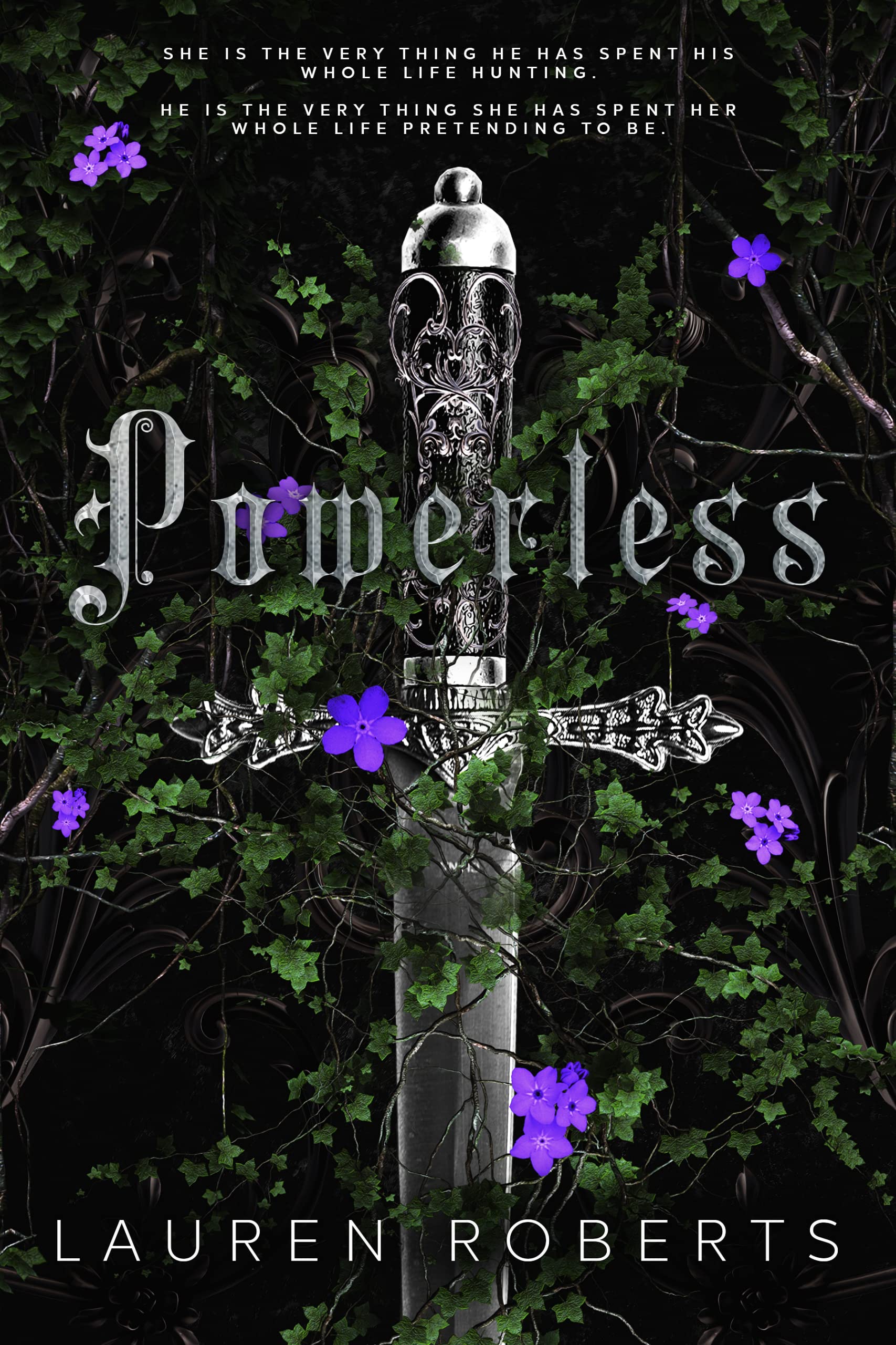 The Powerless Trilogy By Lauren Roberts 3 Books Collection (Powerless, Powerful & Reckless). 