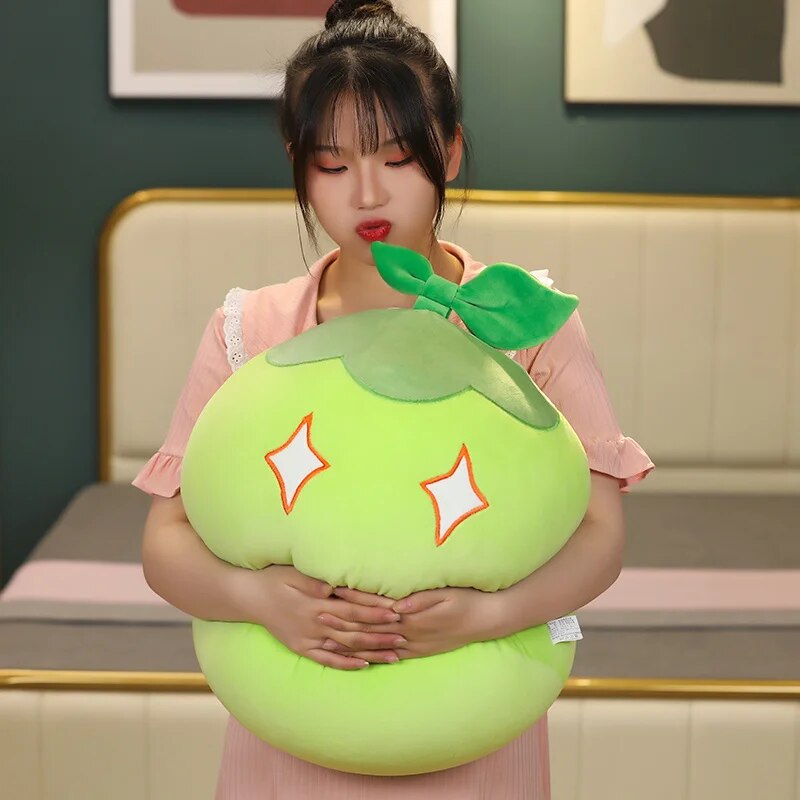 10-50cm New Game Genshin Impact Slime Plush Stuffed Anime Dolls Cute Soft Anemo Electro Pyro Slime Plush Toy Cartoon Xmas Gifts. 