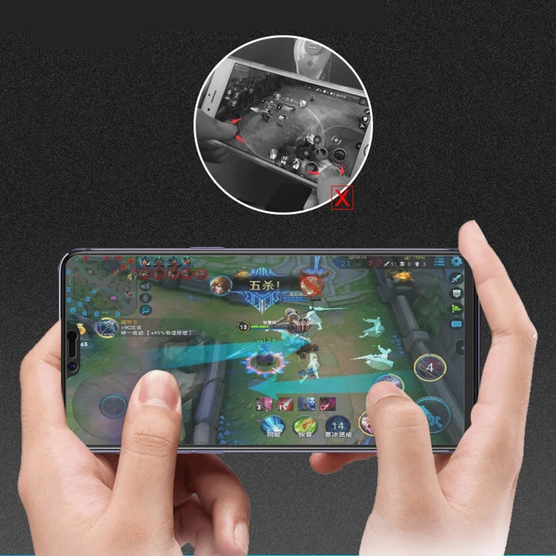 JGKK Screen Protector For VIVO V11 Pro V9 Y85 Y66 Y67 Y79 Y75 Y71 Matte Frosted Protective Tempered Glass No fingerprint. 