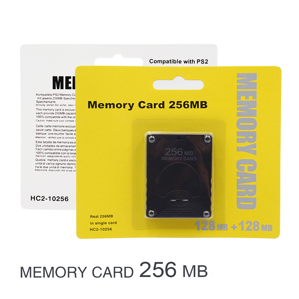 8/16/32/64/128/256MB Megabyte Memory Card for Sony PS2 PlayStation 2 Slim Game Data Console. 