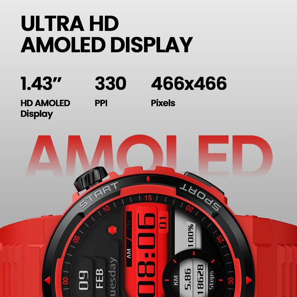 Zeblaze Ares 3 Plus 1.43'' HD AMOLED Display Voice Calling Smartwatch New 3D Interactive Health Fitness Tracking Smart Watch. 