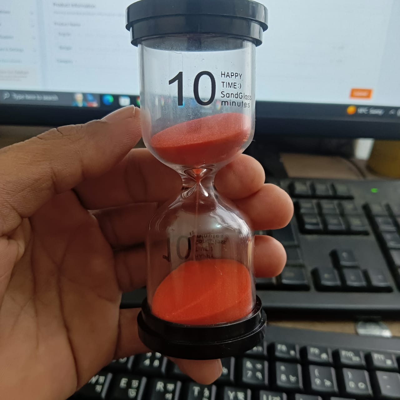 Sand Timer 10 Minute Hourglass Timer Hourglass Sand Timers, Sand Timer Plastic Sandglass Timer Colorful Hourglass Timer Sand Clock Timer. 