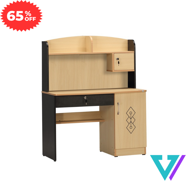New Model Computer Desk | Laptop Table | Study Desk | Reading Table| Cabinet with & Small Lockable Drawer by Vision Furniture