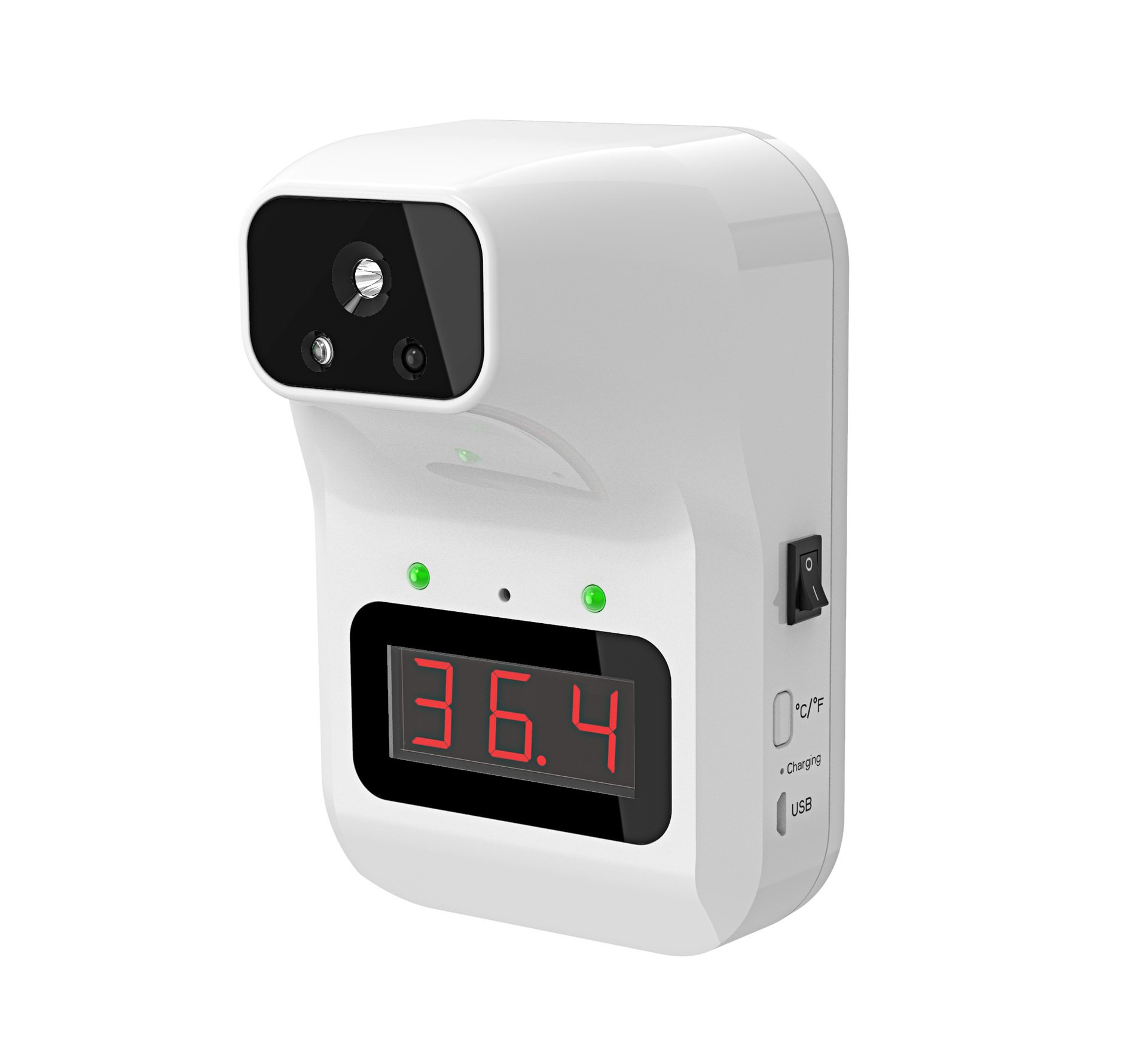 Factory value pin wall mounted electronic thermometer K3-PLUS wall mounted automatic thermometer alarm fixed thermometer