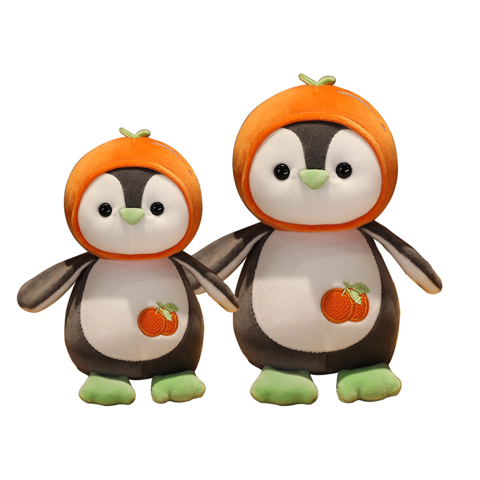 Penguin Pillow Lovely Expression Penguin Doll Pillow Plush Toy. 