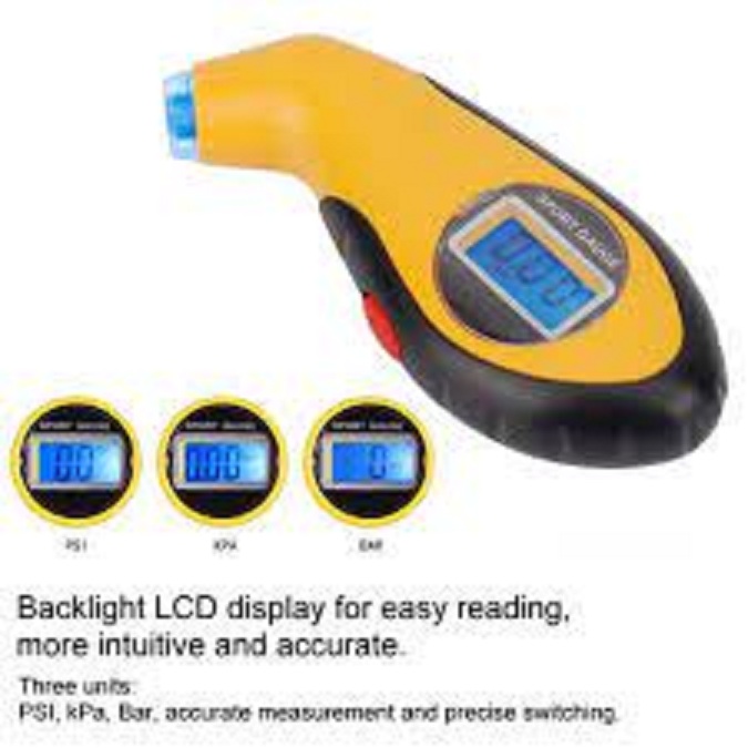 Ensure Safe Driving with our Auto Car Digital Tire Pressure Gauge – Easy to Use and Clean, A Unique Choice for Your Protection on the Road. 