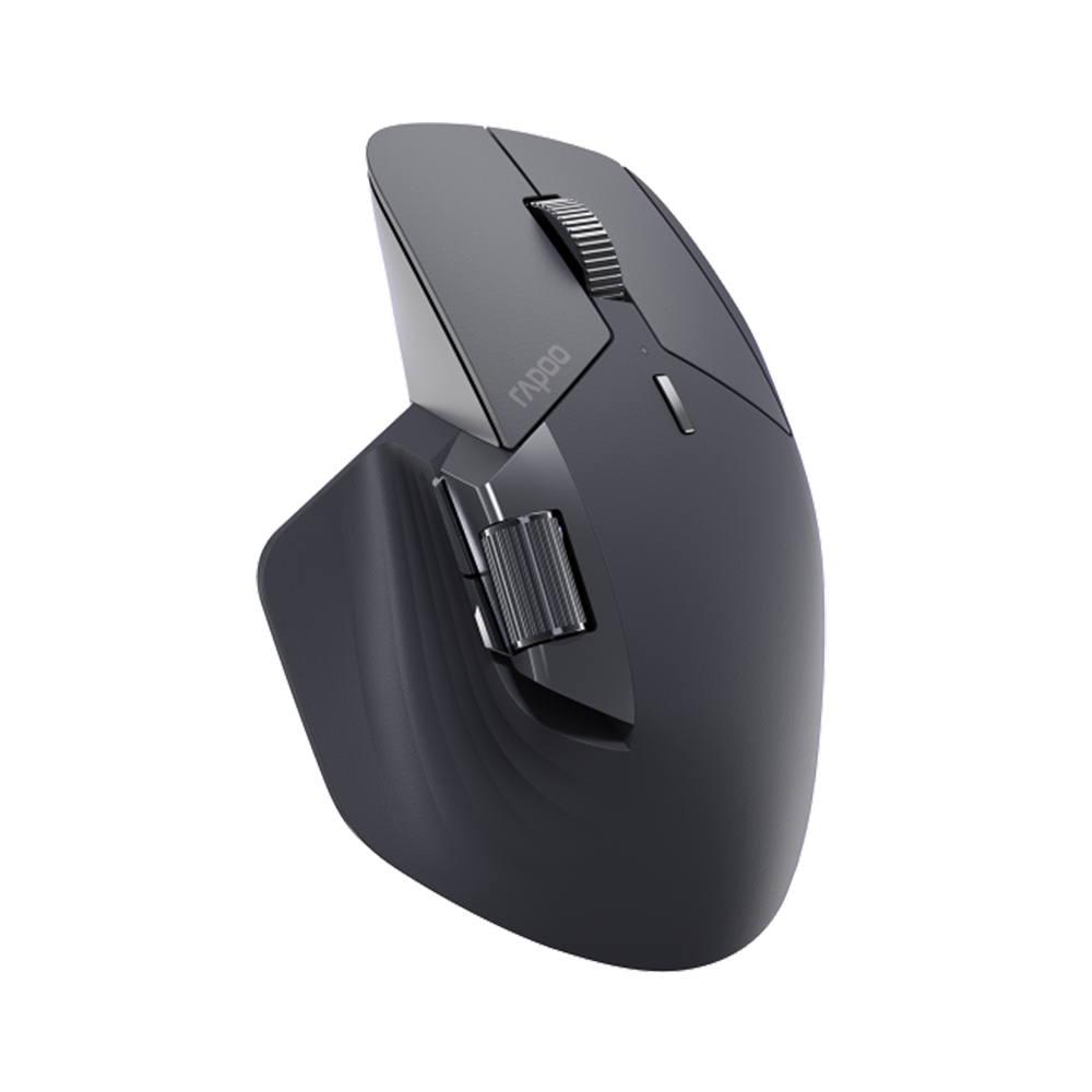 Rapoo MT760 Multi-mode Wireless Mouse - Switch between Bluetooth 5.0 and 2.4G for Computer TV Phone. 