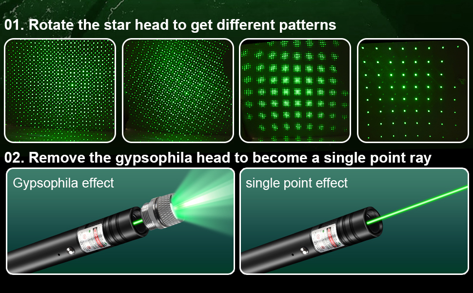 green laser pointer