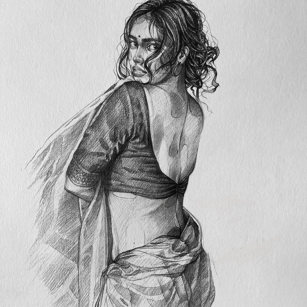 Order Pencil Sketch Handmade Portrait Sketch Turn Any Photo Into Handmade Anime sketch Inbox us to Order Sketches.