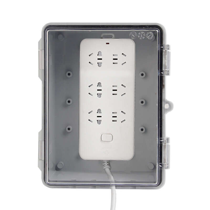 Outdoor wiring protection switch power rainproof socket, board box, plug-in waterproof box. 