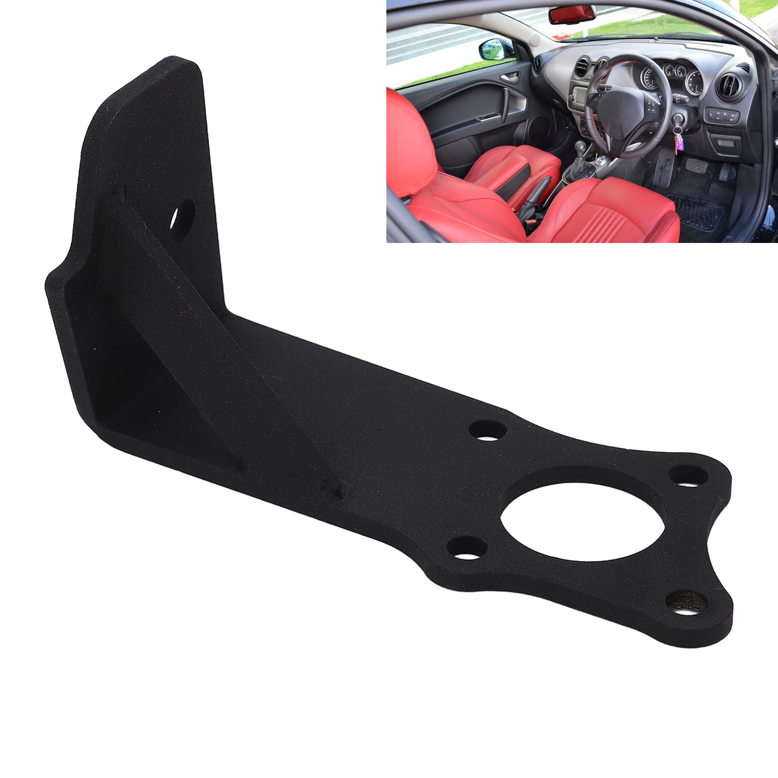 Hydraulic Conversion Mount Bracket, Long Lifespan Hydro Master Conversion Bracket Solid Structure Anti Scratch for Engine. 