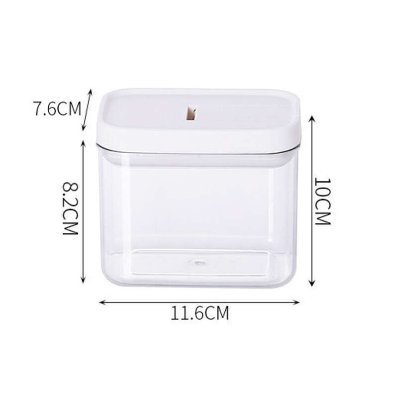 Lebensmittel, Kaffee, Gewürze, versiegeltes Glas, feuchtigkeitsbeständig, für Getreide und verschiedene Getreidesorten, transparente Lebensmittel, Plastiksnacks_voghion.com