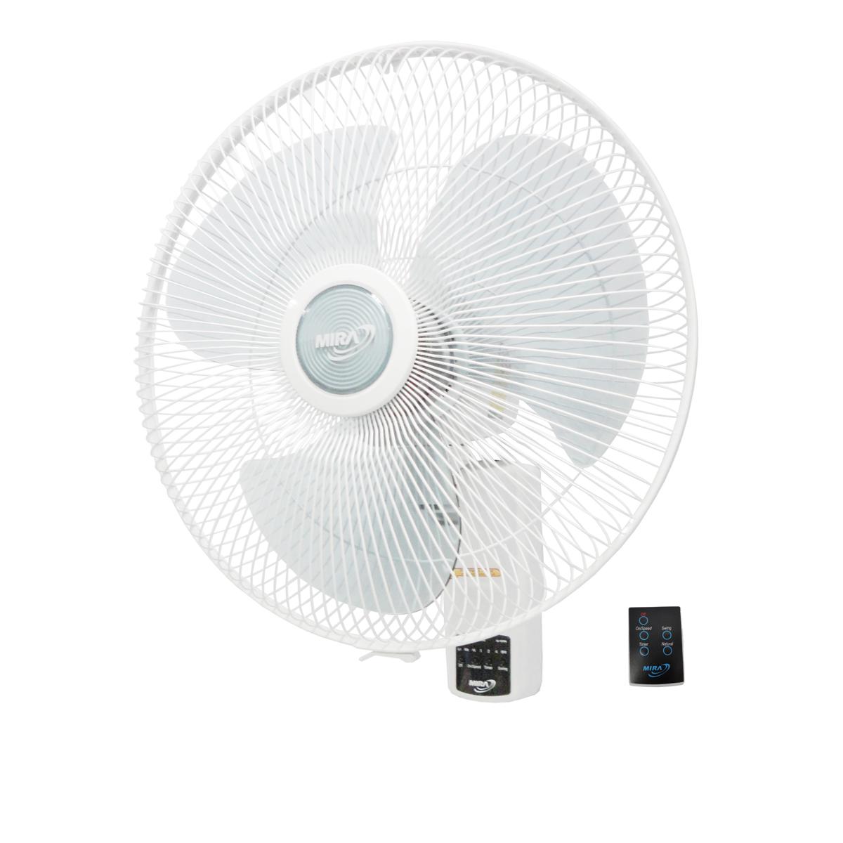 Mira wall fan 16", Model: M-1639N, with Remote, Made in Thailand. 