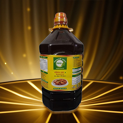Shorishar Tel_Mustard Oil (5 litre)_Ghani Bhanga Shorishar Tel_Khati Shorishar Tel_Mustard Oil for Healthy Cooking