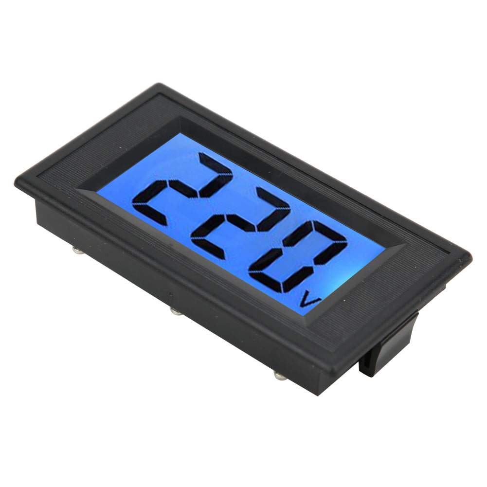 YB5135D Digital Voltmeter LCD Two-Wire Voltage Tester Panel Meter. 