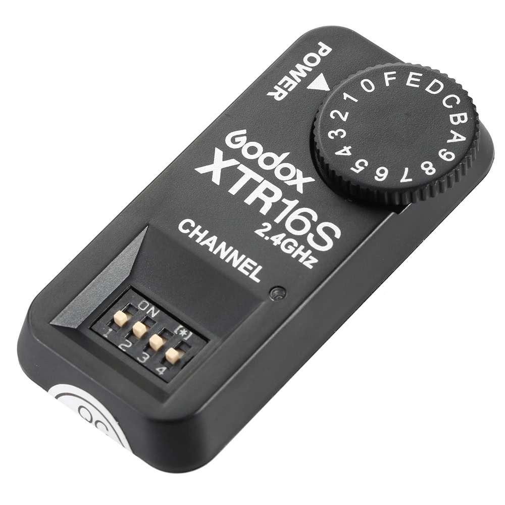 Godox XTR16S 2.4G Wireless Xsystem Remote Control Flash Receiver for VING V860 V850. 