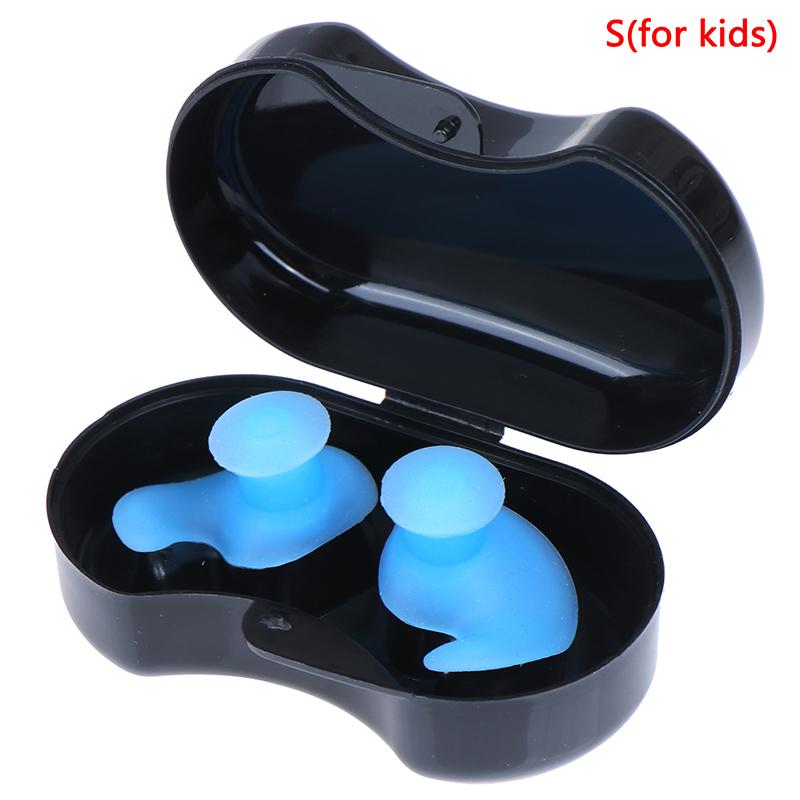1 Pair Soft Silicone Ear Plugs Reusable Noise Reduction For Sleep. 