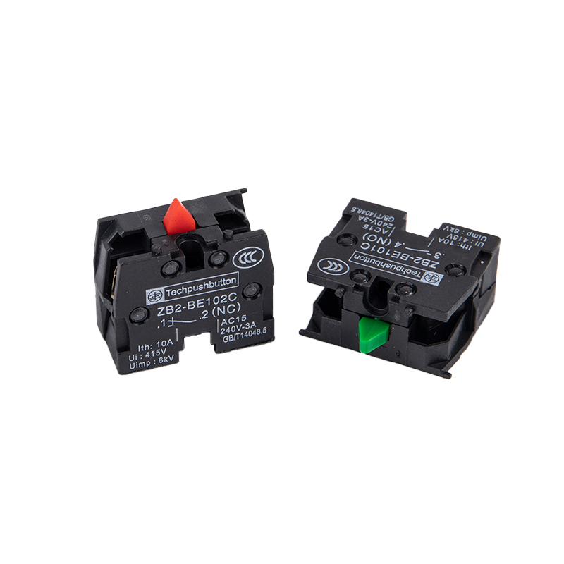 2pcs XB2 Push Button Switch ZB2-BE102C(NC) Contact Block ZB2-BE101C (NO) Creek. 