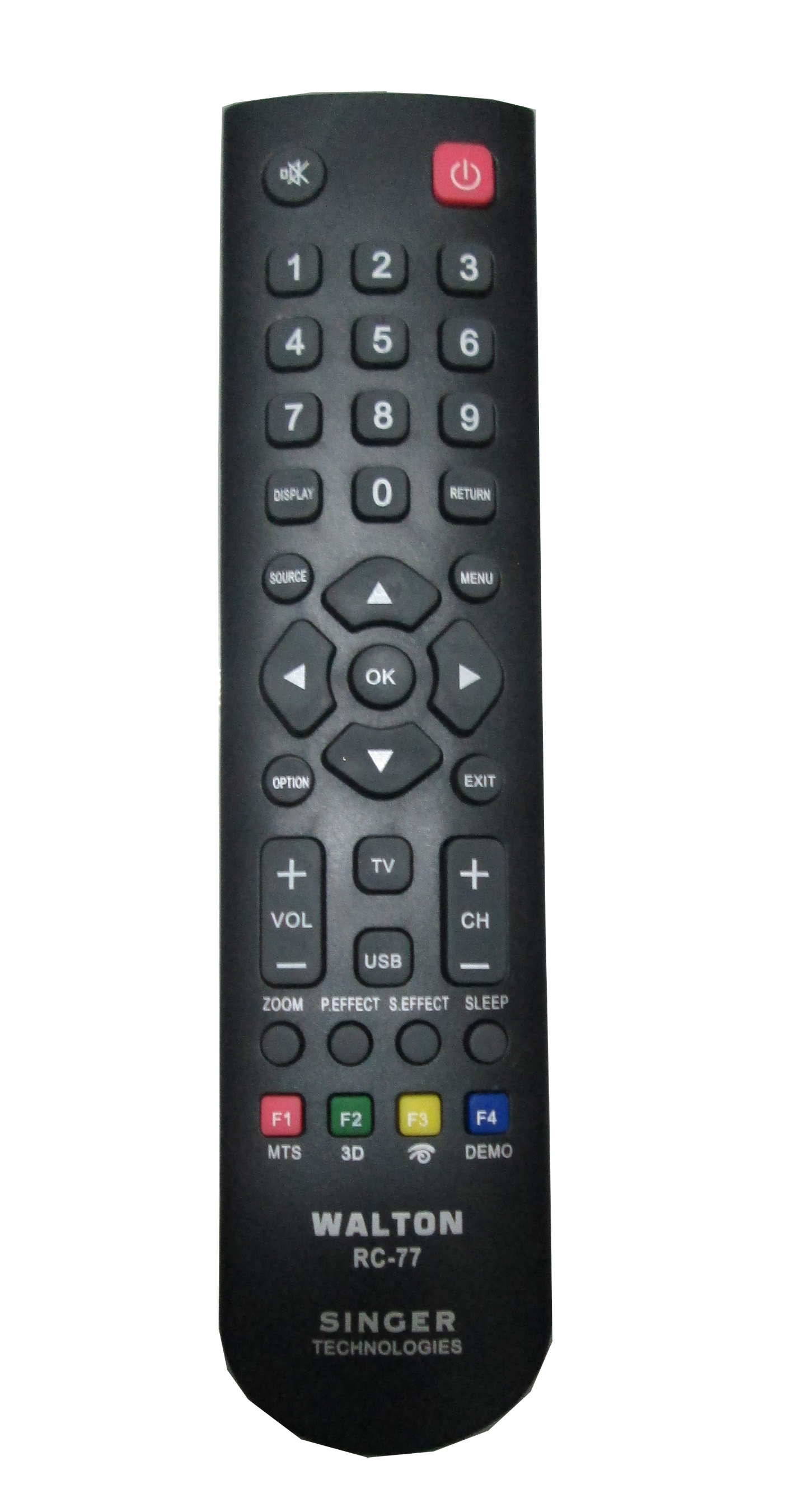 RC-77 LCD/LED TV Universal Remote Control For TV Best Quality WALTON OR SINGER. 