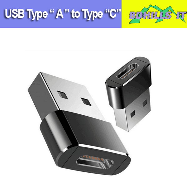 USB C Adapter USB A Male to USB Type C Female Connector Type-c Adapter |  OTG Type C Female To USB A Male Converter