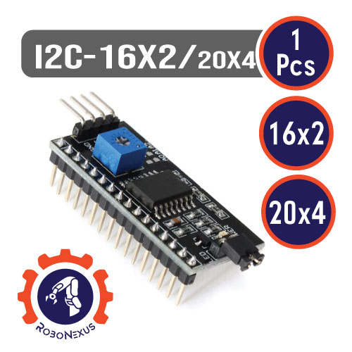 1pcs I2C Lcd Display Iic I2C Serial Interface Board Module Lcd 1602 2004 20x4  Address Changeable compatible with Arduino