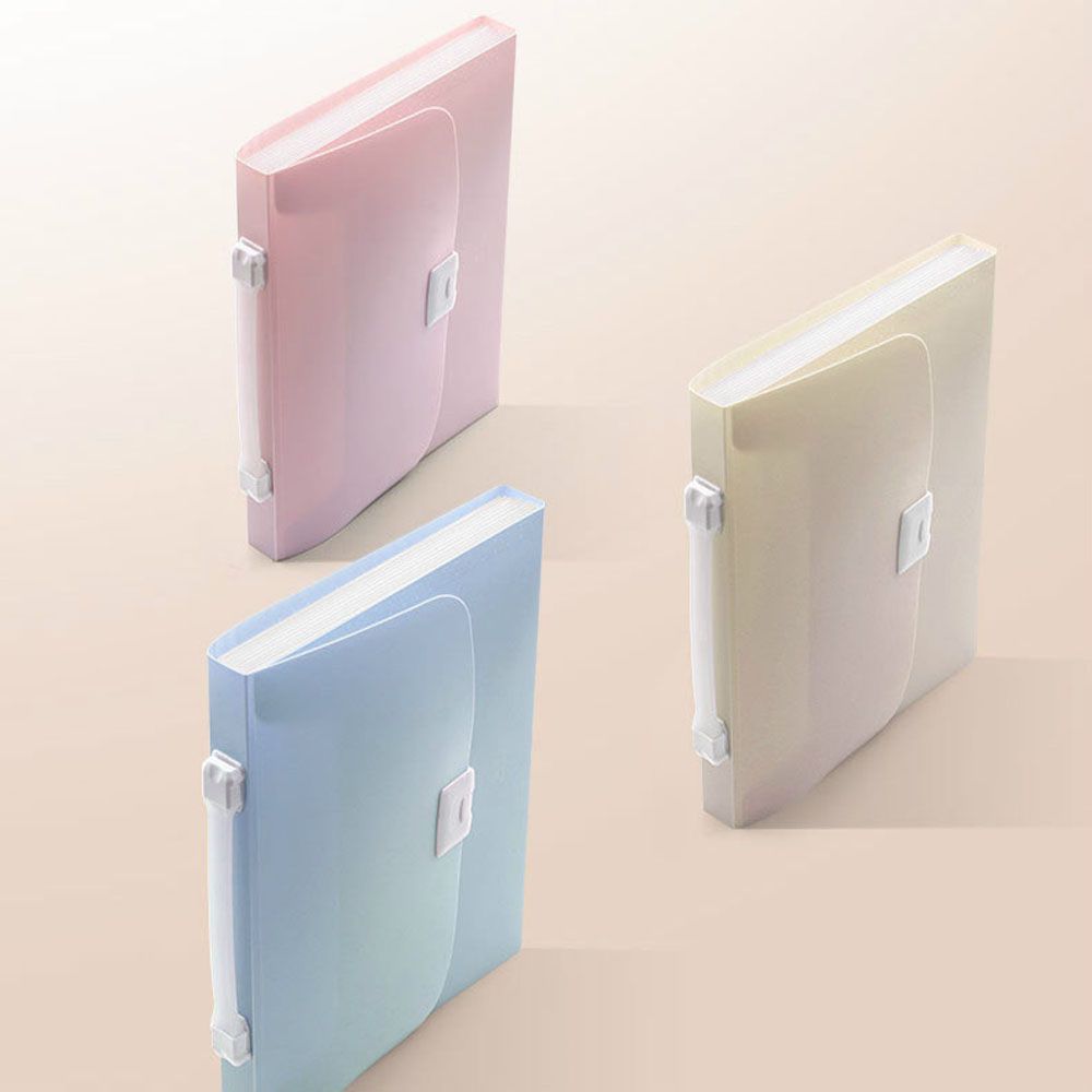 WENQI Large Capacity 5/13 Grids Storage Holder Organizer Office Supplies Office Document Organ Box Bag Handheld File Folder Filing Products File Folder. 