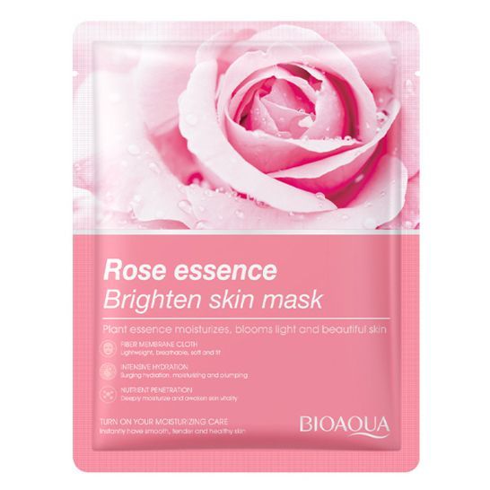BIOAQUA plant fruit mask hydrating moisturizing skin color skin care face Sheet Mask- 25g/Each