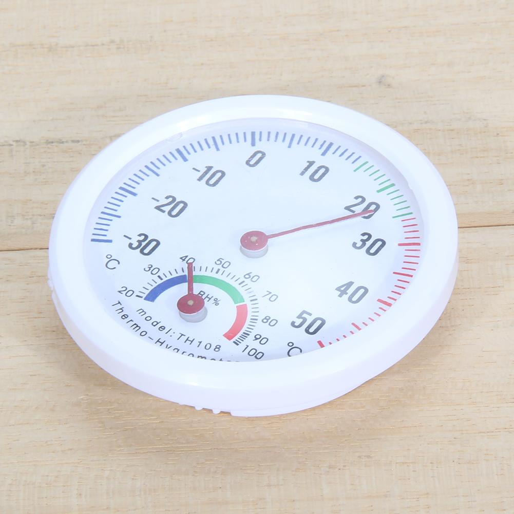 [Bside Tool Store] Multifunction Mini Bell-shaped Scale Thermometer and Hygrometer for Home or Office. 