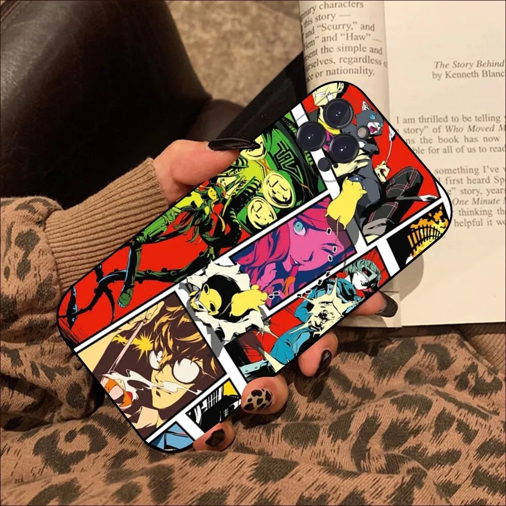 Persona 5 Take Your Heart Phone Case For IPhone 14 13 12 Mini 11 Pro XS Max X XR SE 6 7 8 Plus Soft Silicone Cover. 