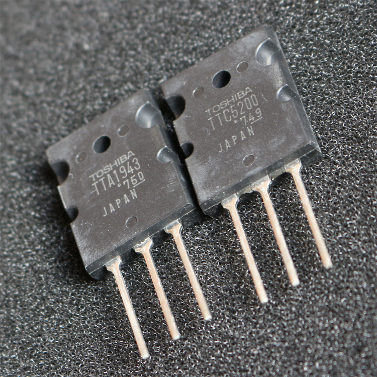 1Pair- Medium Quality TTA1943 A1943 & TTC5200 C5200 PNP & NPN Transistor 1943 Transistor & 5200 Transistor MOSFET IC TO-3P 3 Pin Leads. 