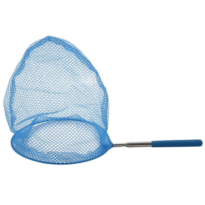 Outdoor Catching Catching Butterfly Net Fishing Net Bag Stainless Steel Telescopic Fishing Net Tool Outdoor Telescopic Portable