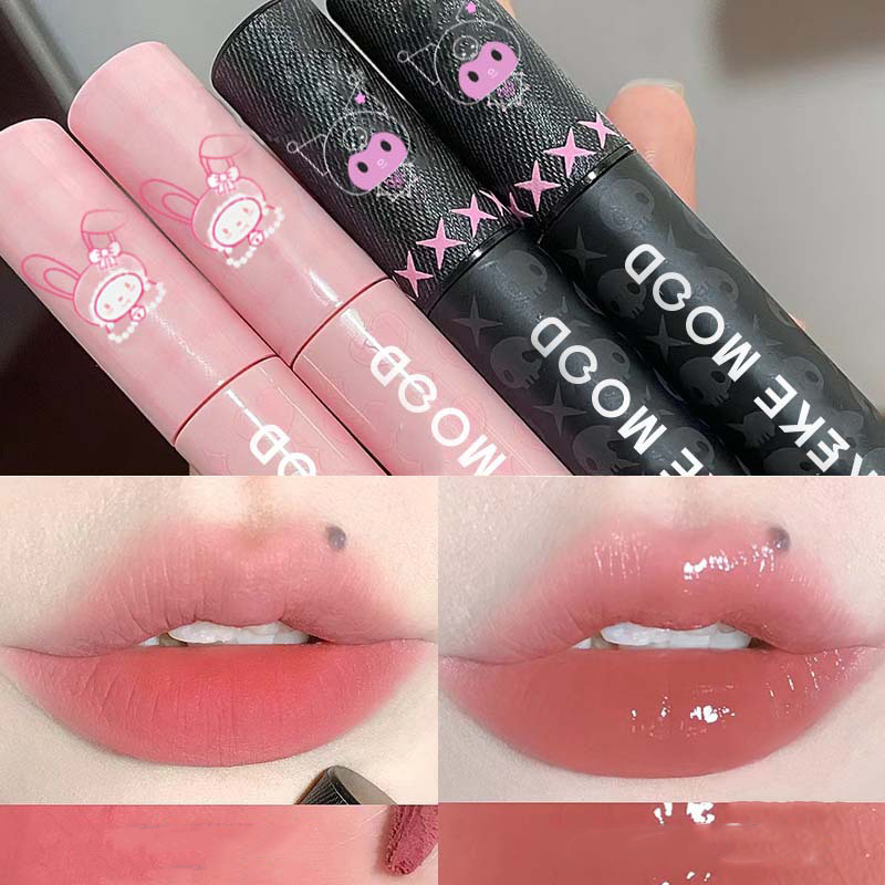 kekemood Girl's Velvet Matte Lipstick Blush Waterproof Long Lasting Sexy Lipgloss Non-Stick Cup Makeup Lip Tint