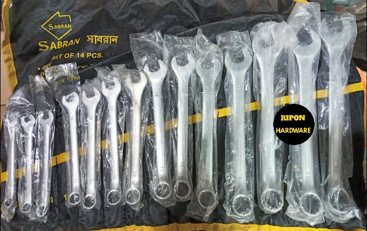 Ring Spanner Set  8 - 24 ring dali set 14 pcs Spanner. 